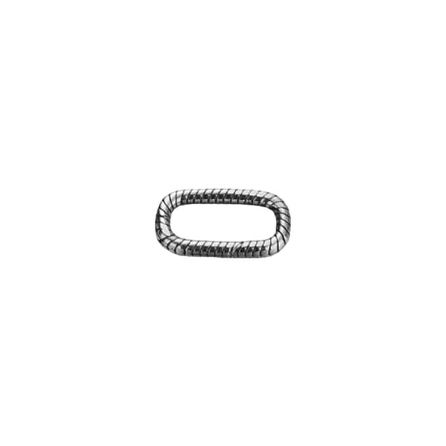 Guardurnaity Hebilla joyería 925 plata mejor exquisita textura hebillas pulido sólido duradero apretado pequeño cierre regalos de Halloween Ropa, zapatos y accesorios Miscelánea Raya ovalada Guardurnaity AP015856-02