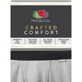 thumbnail image 5 of Fruit of the Loom Men's Boxer Briefs Crafted Comfort Stretch 12-Pack Assorted XL, 5 of 7