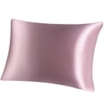 thumbnail image 1 of Unique Bargains Taie d'Oreiller 19 Momme Silk avec Fermeture Éclair Cachée, 1 of 10