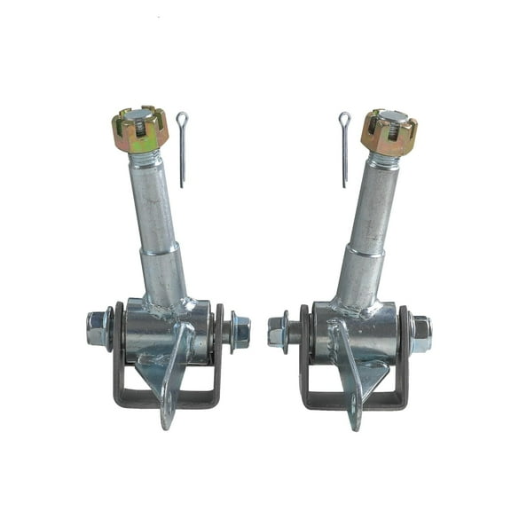 2pcs 17mm Steering Knuckles Spindles Front Steering Strut Knuckle for Go Kart Cart ATV Quad Buggy Drift Trike Mini Bike