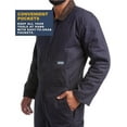 thumbnail image 4 of Bass Creek Outfitters Mens Coveralls - Insulated Water Resistant Workwear Jumpsuit Coveralls for Men, 4 of 7
