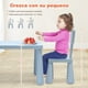 thumbnail image 5 of Costway Set con Mesa y 2 Sillas para Niños Comer Dibujar Escribir y Hacer Manualidades 76,5 x 54,5 x 49,5 cm, 5 of 10