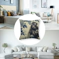 thumbnail image 5 of Fenyluxe Set of 2  Chinoiserie Pillow Covers Blue and White Pillow Covers Outdoor Decorative Pillow Covers for Couch Bed Sofa Cushion Farmhouse Pillowcases White, 5 of 7