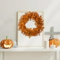 thumbnail image 4 of PEIXUN Halloween And Thanksgiving Simulation Green Plant Door Garlands Festival Decorations Plastic Small Flower Window Display Props, 4 of 9