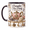 Red, variant on TITAN HARBOR Personalized Pink Pumpkin Mug, Tea Party Coffee Cup for Halloween Hostess Gift