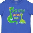 thumbnail image 4 of Inktastic My Gigi Loves Me Grandson Dinosaur Boys Toddler T-Shirt, 4 of 5