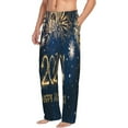 thumbnail image 2 of Kll Mens Pajama Pants For Men,Mens Lounge Pants,Funny Gifts For Men,Men'S Pajama Bottoms-Happy New Year 2024 (3), 2 of 9