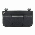 thumbnail image 1 of Miangastore 2 Pcs Sac Latéral pour Fauteuil Roulant avec Bandes Réfléchissantes : Pochette de Rangement Multi-Poches pour Accoudoirs de Fauteuils Roulants - Sac Latéral pour Déambulateur et Roulettoirs, 1 of 8