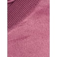 thumbnail image 6 of Secret Treasures Women's and Women's Plus Velour Long Sleeve Crew-Neck Pajama Top, 6 of 6