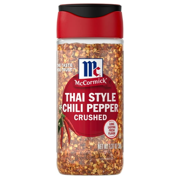 McCormick Crushed Thai Style Chili Pepper, 1.37 oz Bottle