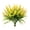 Yellow, variant on Tuscom UV Resistant Artificial Lavender Flowers 10 Pcs Fade Proof Fake Purple Plants Outdoor for Garden Patio Porch Window Box Home Decor 13.8 Inch