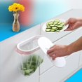 thumbnail image 2 of Garbage Bag Holder With Lid Wall Mounted Detachable Space Saving Strong Load-bearing Plastic Trash Bag Organizer Rack Kitchen Supplies, 2 of 5