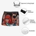thumbnail image 4 of Lsque Scooby-Doo Pattern Men’s Total Support Pouch Boxer Briefs, X-Temp Cooling, Moisture-Wicking Underwear, Regular, Long-leg and Trunk-X-Large, 4 of 7