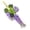 Purple, variant on 1*Artificial Wisteria Wreath Clearance! Yirtree Artificial Wisteria Garland Artificial Flowers Garland Wisteria Vine Hanging Flower for Wedding Home Garden Outdoor Flower Wedding Garden Hanging Dec