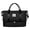 black, variant on Large Travel Duffel Bag Women Weekender with Shoe Compartment for Gym Hospital