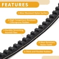 thumbnail image 6 of Unique Bargains Drive Belt V-Belt for PIAGGIO for VESPA for ET2 50 80 100 for CVT Scooter, 6 of 7