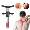 thumbnail image 1 of Chiropractic Adjustment Tool, 10 Levels Manual Single Head Spinal Massager Hand Back  Massage Tool Gun Device Portable Chiropractic Adjustment Tool, 1 of 7