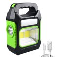 thumbnail image 3 of Linterna solar para acampar 1200 mAh LED linterna portátil al aire libre para senderismo pesca, 3 of 9