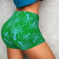 thumbnail image 4 of Fotbe Octopus1 Shorts Sin Costuras – Shorts Deportivos de Cintura Alta para Mujer, Elásticos para Gimnasio, Yoga, Running o Ciclismo-Medium, 4 of 8