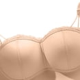 thumbnail image 4 of Fatuov Womens Wirefree Bra Breathable Comfortable Front Closure Bra for Everyday Full Coverage Push Up T-Shirt Bra, Convenient Fastening, Underwear 36A, 4 of 4