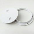 thumbnail image 2 of Marine Boat RV White 6" Access Hatch Cover Screw Out Deck Plate, 2 of 6