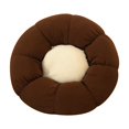 thumbnail image 2 of 90% off Clearance Sale Solid Color Floor Pillow Cushion Set of 1 Round Seat Cushions for Outdoor Chairs Living Room Sofa Balcony Meditation Yoga Tatami Seating Cushion 20 Inch White, 2 of 4