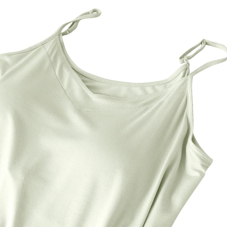 Women's Adjustable Spaghetti Strap Cami Slip Mini Dress, Chemise Basic Slip  Under Dress Nightgown V Neck Nightwear Plus Size Pajamas for Women Mint  Green XL - Walmart.com