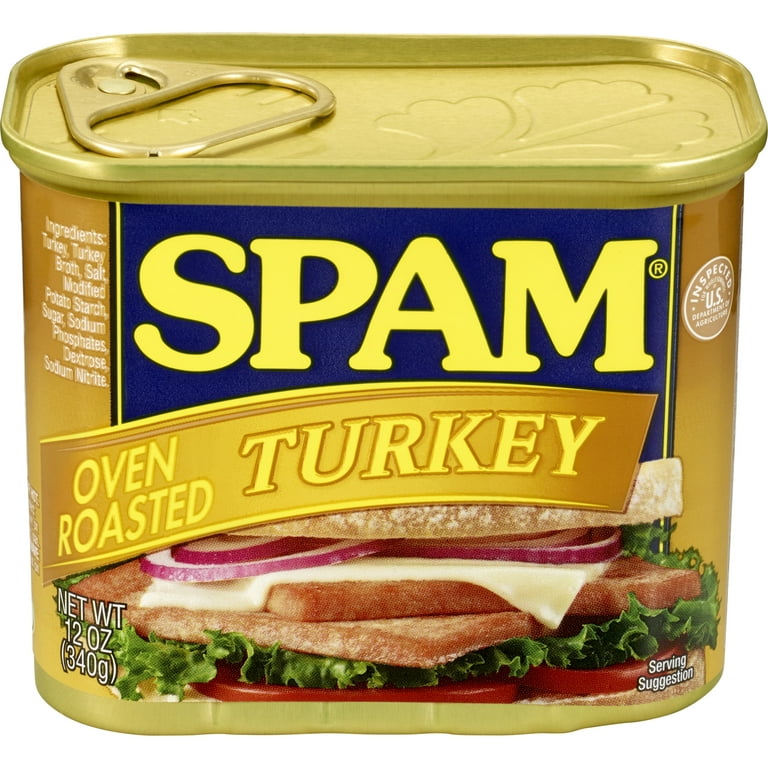 Spam - Spam, Turkey, Oven Roasted (12 oz), Grocery Pickup & Delivery