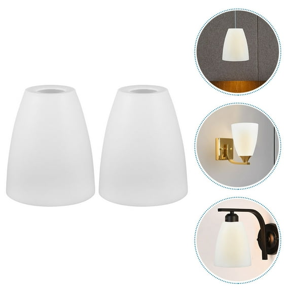 2pcs Small Lampshade 42mm Hole Replacement Lamp Shade Wall Light Shade Cover