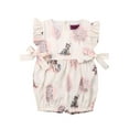 thumbnail image 1 of Dewadbow Newborn Infant Baby Girls Deer Romper Jumpsuit Clothes Summer Outfit, 1 of 6