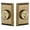 Gold, variant on Grandeur Favfav_Dblcyl_234 Fifth Avenue Solid Brass Keyed Entry Double Cylinder Deadbolt -