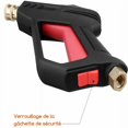 thumbnail image 2 of Pistolet Laveuse à Pression Haute Pression, Raccord M22 en Acier Inoxydable, Tige d'Extension à Longueur Réglable, Poignée Ergonomique, Verrou à Gâchette, Raccord à Raccordement Rapide, Universel, 2 of 5