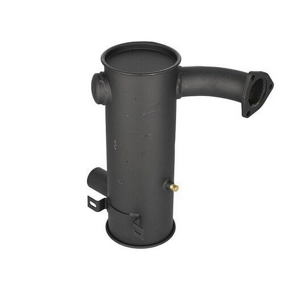 Muffler - Black fits Massey Ferguson 365 375 383 390 1694961M5 fits Perkins A4.236 A4.248