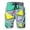 Z10-Mint Green, variant on Board Shorts Men's 7 Inch Fashion Hawaiian Print Quick Dry Beach Swimming Shorts with Pockets Upf 50+ Sun Protection Swimwear Bathing Suits
