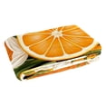 thumbnail image 2 of Oranges Custom Microfiber Throw Blanket, Soft and Warm Printed Throw Blanket, Lightweight, Suitable for Sofa, Bed, Couch, Office, and Camping - Blankets & Throws, 2 of 6