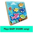 Pinkfong Baby Shark Musical Wood Sound Puzzle Plays Song Baby Shark