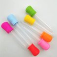 thumbnail image 4 of 10 Uds. Cuentagotas líquidos, pipetas de silicona y plástico, cuentagotas de transferencia con punta de bombilla para aceite de caramelo, cocina, fabricación de gomitas para niños ShuxiuWang 1327533082815, 4 of 5