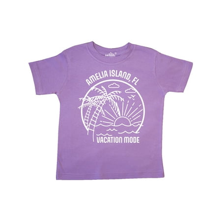 

Inktastic Summer Vacation Mode Amelia Island Florida Gift Toddler Boy or Toddler Girl T-Shirt