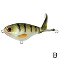 thumbnail image 5 of 3in Bass Whoper Plopper Lures, Plopping with Floating Rotating Tail K2R2, 5 of 7