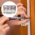 thumbnail image 4 of Miangastore Kitchen Cabinet Hinges Self Closing Iron 4Pcs 2.4X1.1X0.9In, 4 of 8