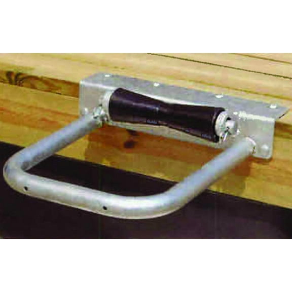 Tie Down Engineering Dock Hardware 14" Steel Hoop Roller Pile Holder, Commercial Grade