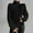 142#Black, variant on Jumpers High Neck Tops for Women Plus Size Knitted Sweater Long Sleeve Athletic Jumper Pullove Neck Casual Plain Oversized Comfy Soft Pullovers