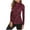 Red, variant on Zpanxa Women's Athletic Shirt Long Sleeve Moisture Wicking V Neck Zip Up Golf Tennis Running Top Stretchy Quick Dry