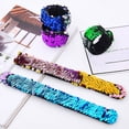 thumbnail image 3 of Colorful Sparkling Slap Wristband Decor Supplies for Baby Shower Birthday Party Decor Kids Gift, 3 of 8