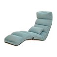 thumbnail image 2 of Sofá Cama Plegable, Sofá Individual Perezoso, Decoración, Muebles de Ocio, Tumbona, Silla, Balcón, Sofá para Mirar, Leer, Patio Trasero Azul, 2 of 8