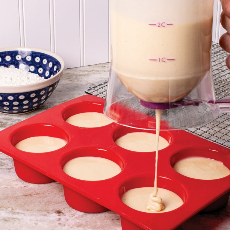 HIC 12 CUP SILICONE MUFFIN PAN