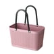 thumbnail image 1 of Bolsa de compras portátil para picnic, cesta utilitaria de plástico grande, bolso de viaje de playa lavable, bolsas de almacenamiento, 1 of 2