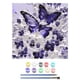 thumbnail image 1 of Pintura al óleo acrílica digital DIY EZLIFE Flor Mariposa 20 * 20 cm Colorin simple, 1 of 7