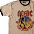 thumbnail image 2 of AC/DC Unisex Ringer T-Shirt: Let There Be Rock Tour '77 (Large), 2 of 2