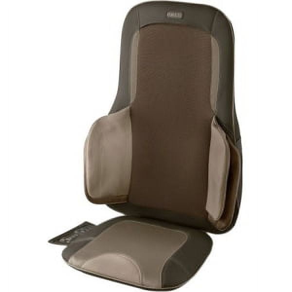 HoMedics Shiatsu + Kneading & Vibration Massage Cushion with Heat  MCS-382HJ, Color: Gray - JCPenney